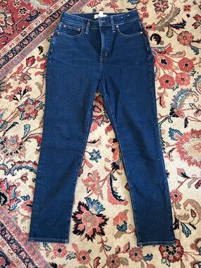 Madewell The Curvy Perfect Vintage Jean Dark Blue Women’s Jeans